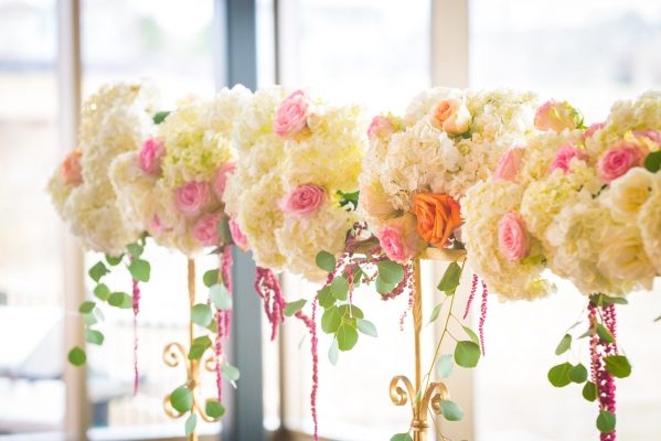 Beautiful wedding flower bouquets