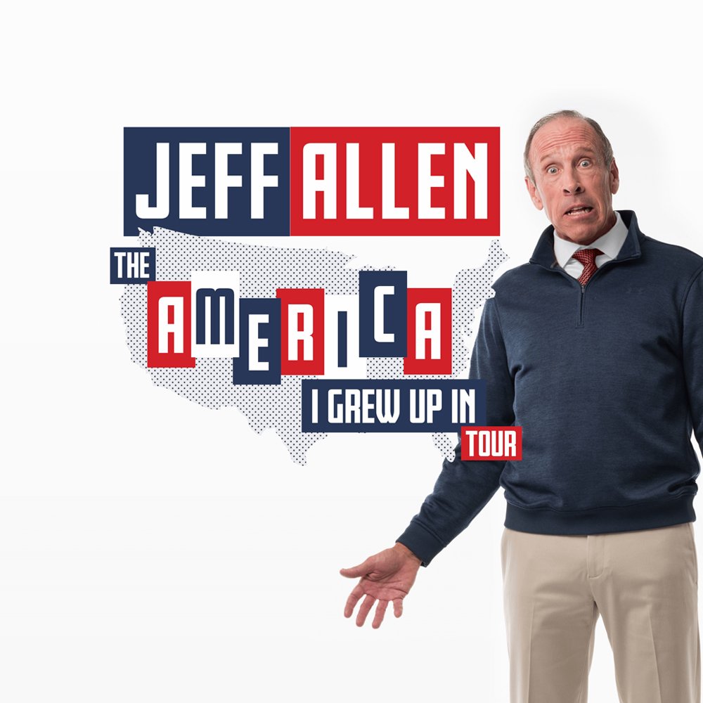 Jeff Allen The America I Grew Up In Tour Showcard