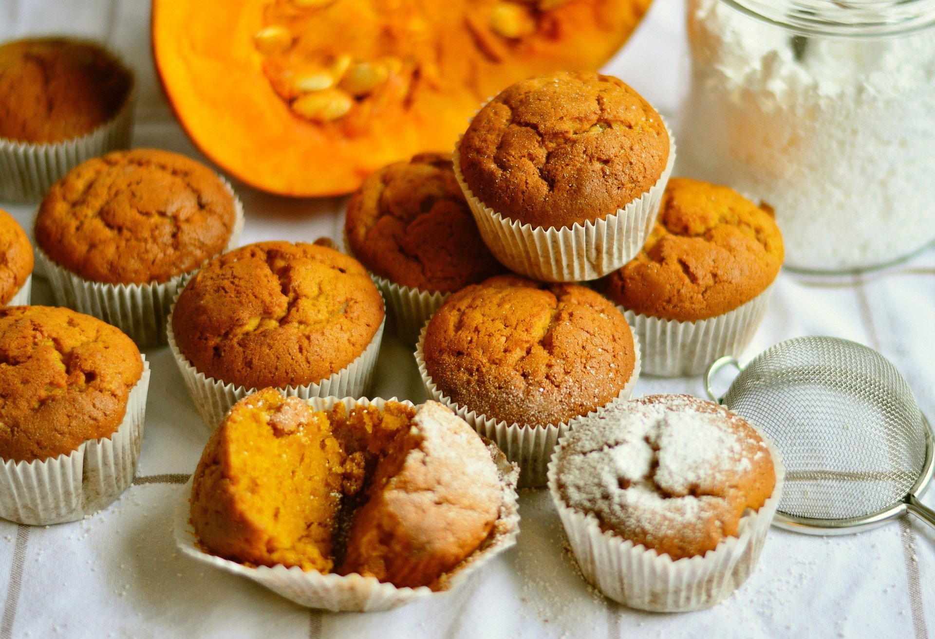 Fall pumpkin muffins.