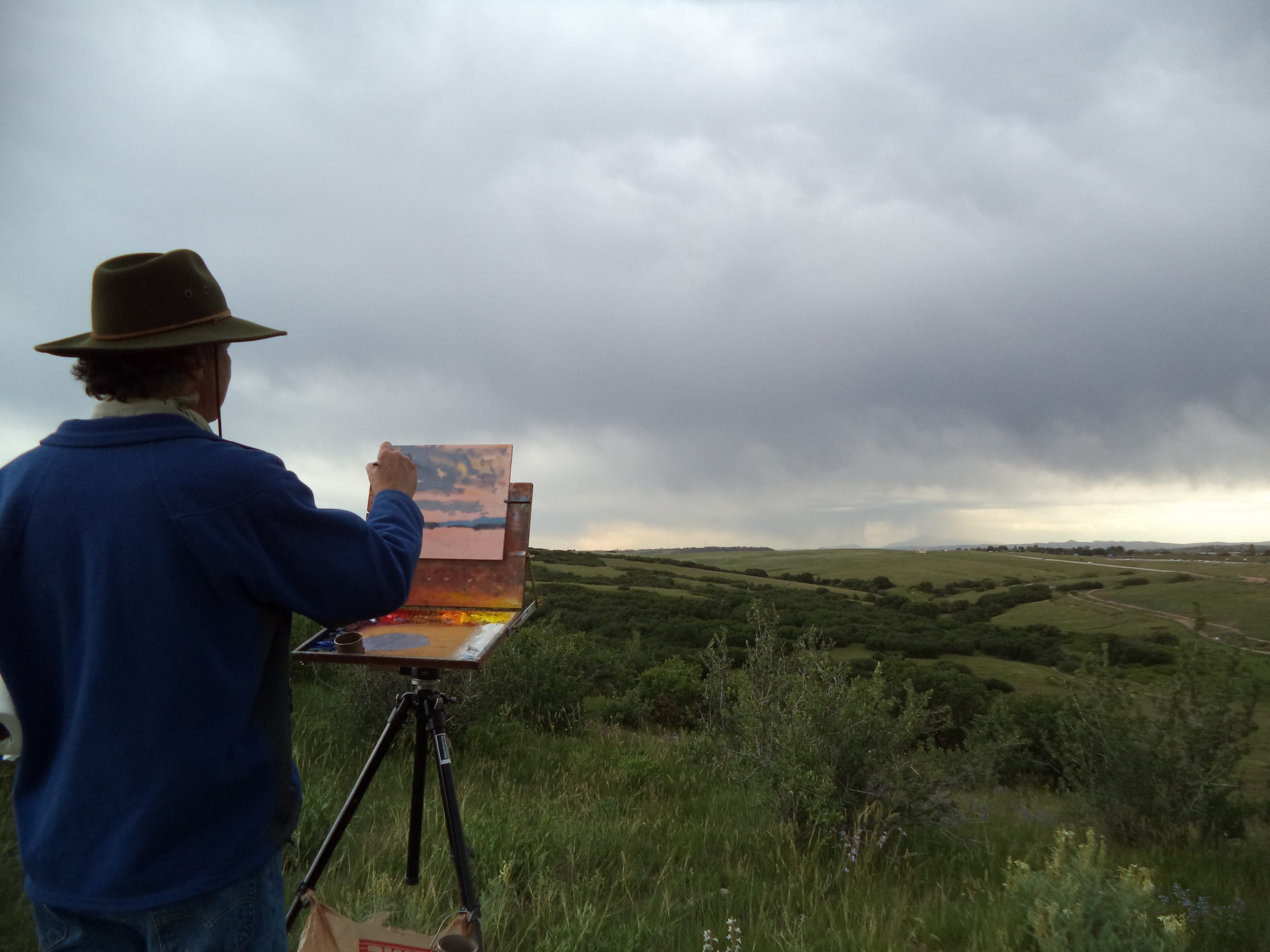 Painting Landscapes Outdoors