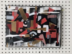 Grace Clausen Beneath, 2021, 16”x12”, Acrylic, NFS