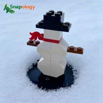 Snapology Winter Ornament