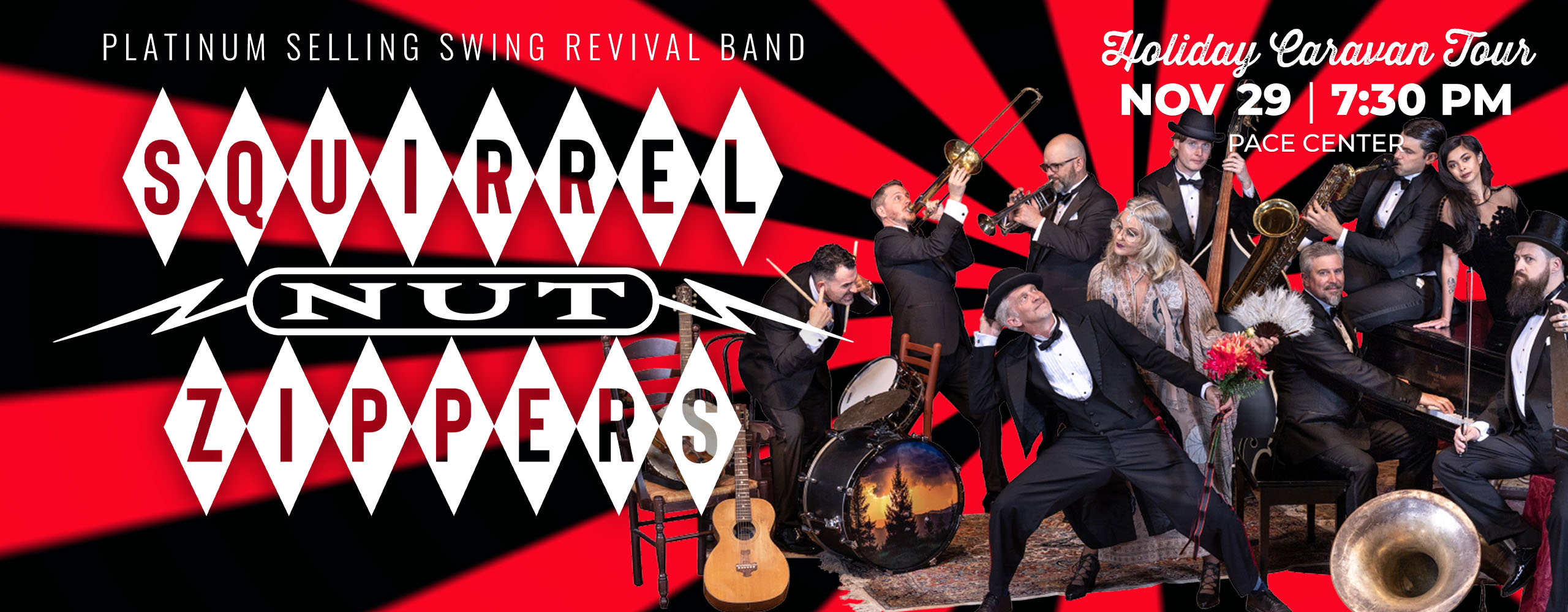 Squirrel Nut Zippers Holiday Caravan Tour