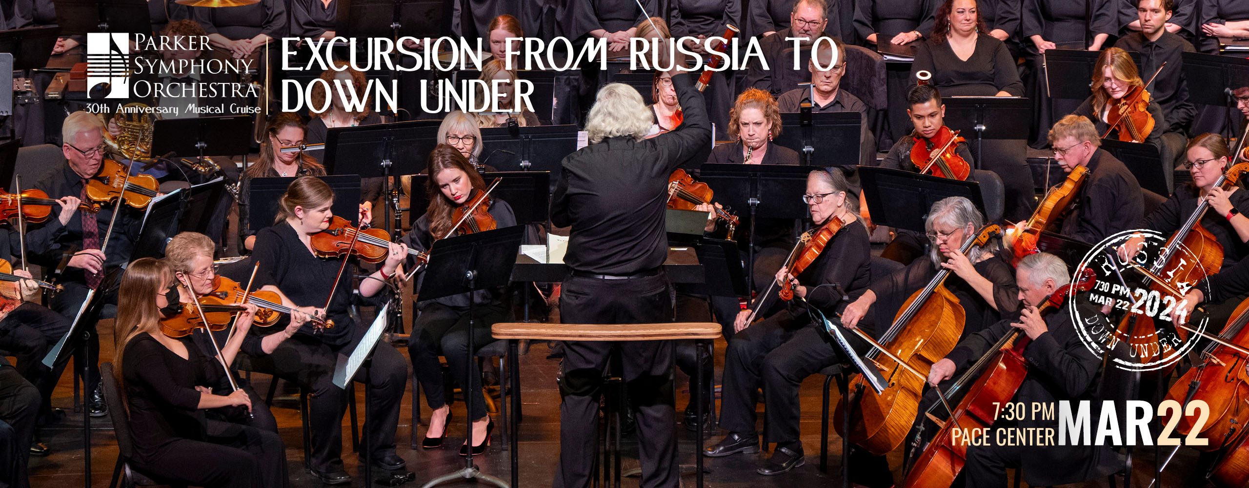 Parker Symphony Orchestra: Excursion from Russia to Down Under