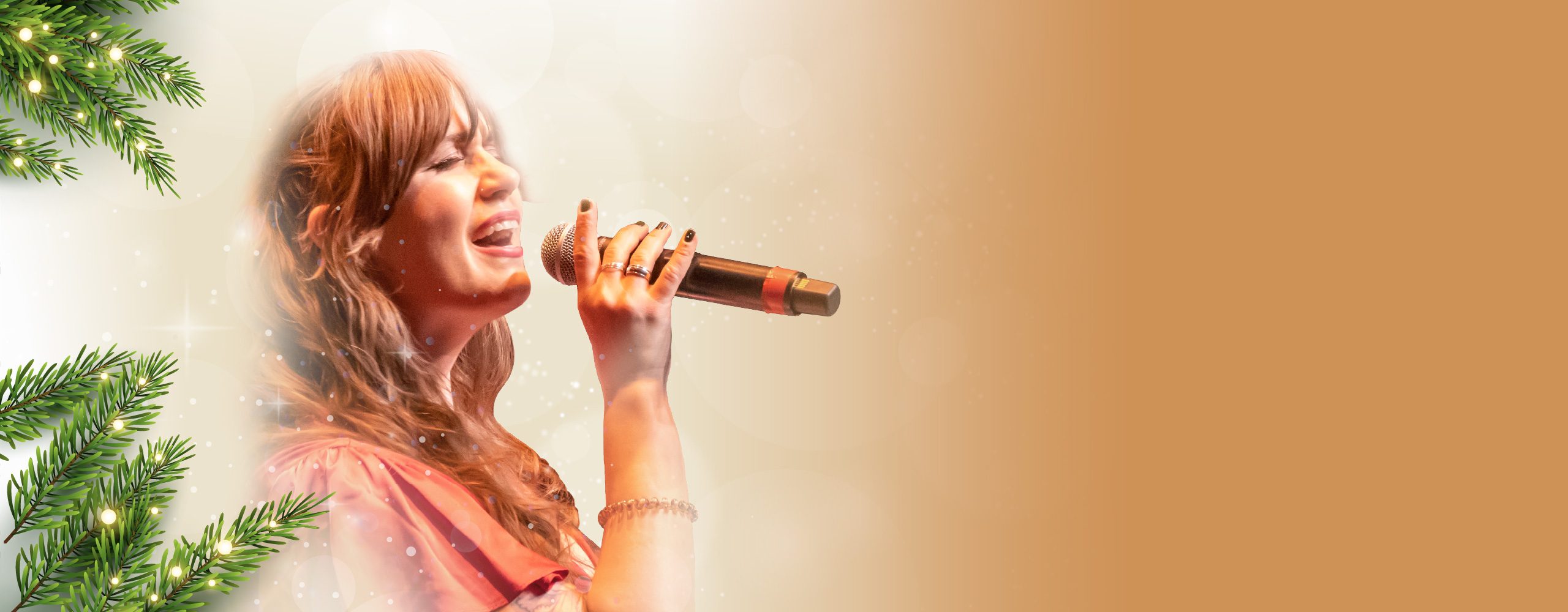 Vocalist Mario Powers singing.