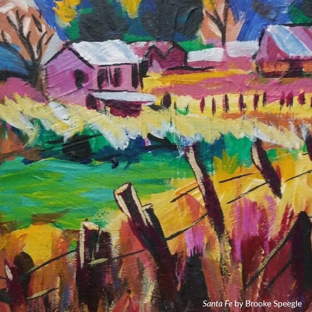 "Parker Arts Art Exhibit: PAG (Parker Artists Guild) - Nature's Palette" Santa Fe by Brooke Speegle