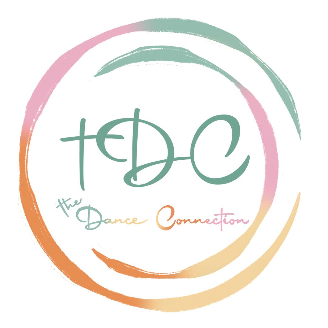 The Dance Connection logo tdc circle with The Dance Connection on the inside