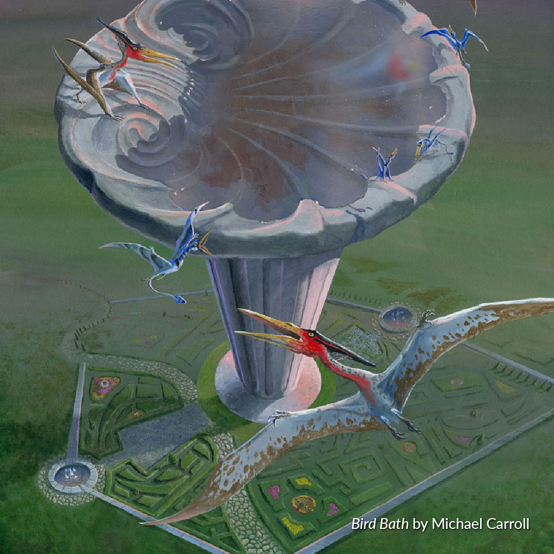 PAG - Think BIG - Bird Bath by Michael Carroll