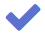 blue checkmark